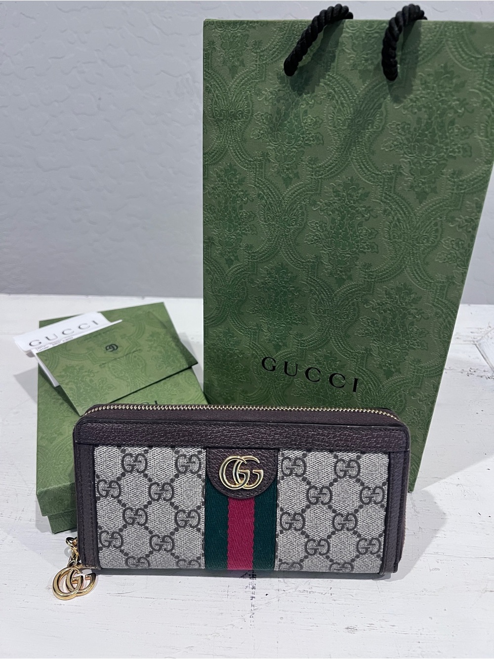 Gucci Ophidia Zip Wallet